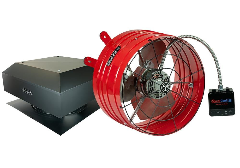 Attic Fan Quiet Cool Attic Fan Whole House Fan